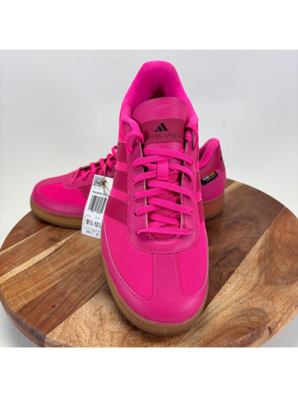adidas Training Spezial Training Shoes Mens 9.5 Shock Pink Sneakers Casual JQ902 - Picture 12 of 13